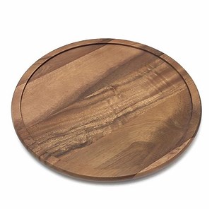 [Hot Item] Wood Serving Tray Wooden Plate Pizza Tray Service Tray Food Container
