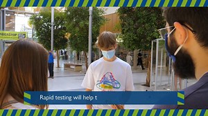 Our Rapid Response Hub is offering tests to staff and students with symptoms – take a look at what it’s like to get a test. Do you have symptoms? Isolate immediately and contact the Rapid Response Hub to request a test. Call Close contacts must self-isolate by law so there is no need for a test. Call 0300 3034847 in Exeter and 01326 370 402 in Cornwall. 👉 www.exeter.ac.uk/coronavirus/rapid-response/ | University of Exeter