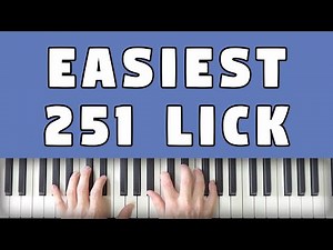 The Easiest 251 Lick You NEED To Learn