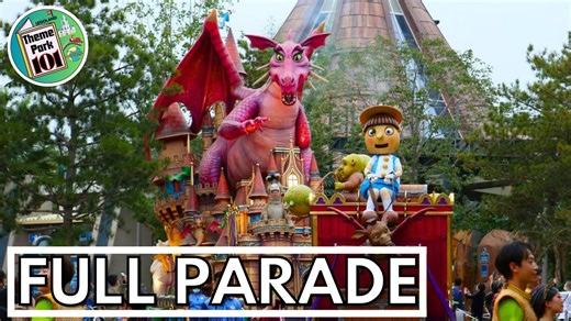 Universal on Parade – Universal Studios Beijing | Full Parade with Shrek, Minions & Kung Fu Panda