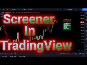 How to develop Screener in Pine Script TradingView
