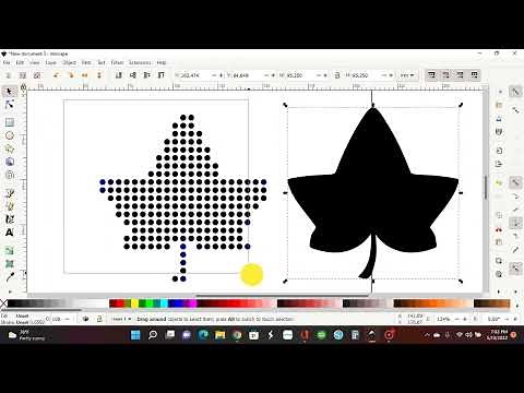 Create a Custom Rhinestone Template in Inkscape