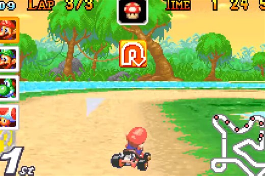 Mario Kart: Super Circuit (2001, Game Boy Advance)