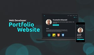 Web Developer Portfolio Website - Bilyana Ralcheva