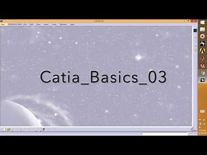 Catia_Basics - Multi Section Solids Using Guide Curves