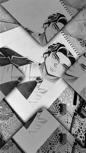 Muzan Jackson Drawing || Demon Slayer || #demonslayer #muzan #art #shorts