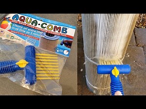 Aqua Comb Pool Filter Cartridge Cleaning Tool - Review