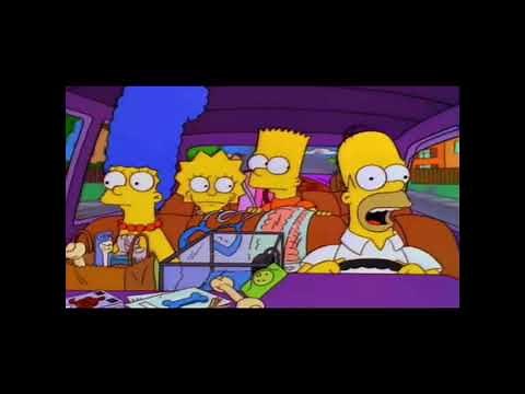 The Simpsons At The Dog Track