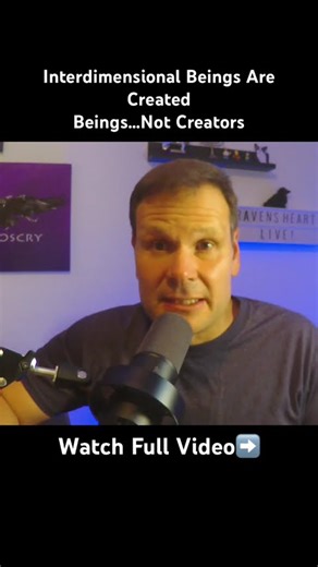 Interdimensional Beings Are Only Created Beings #biblicaltruth