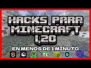 👉Obtén HACKS para MINECRAFT 1.20 en menos de un minuto ! 😲