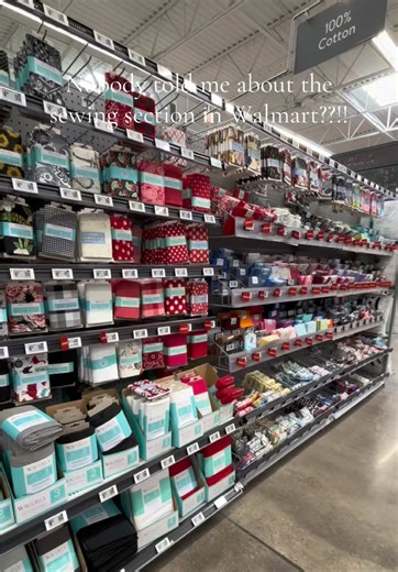 Discover Walmart's Hidden Sewing Section