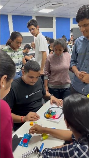 First-Year BTech Students Build Line Follower Robots | Robotics Challenge 🚀🤖