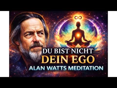 Du bist nicht dein Ego – Alan Watts inspirierte Meditation über Bewusstsein | Deutsch