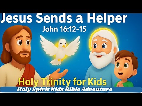 Holy Trinity Explained for Kids | Jesus Sends the Holy Spirit | Fun Bible Adventure