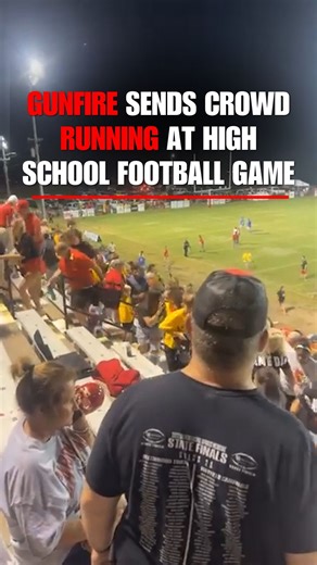 1.6M views · 8.5K reactions | Video captures the moment a panicked crowd flees after a shooting at a high school football game that left one injured. | Fox News | Facebook