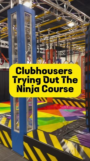 23K views · 227 reactions | Clubhousers trying out the ✨BRAND NEW✨Ninja Course for the first time. IN MY DEFENSE IT’S NOT AS EASY AS SOME PEOPLE LIKE TO MAKE IT LOOK, OK?!?! | Kid Clubhouse | Facebook