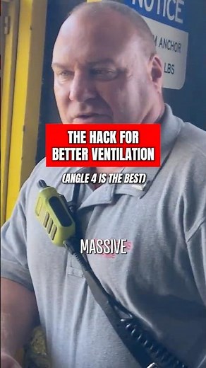 Have you seen this hack to ventilate a room faster? #firefighter #hydraulicventilation