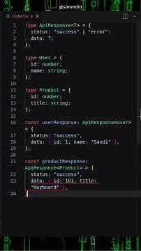 TypeScript Advanced — Generics That Actually Scale (Ep 1)
