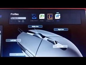 Funcionamento dos perfis de macro - Mouse Logitech G302