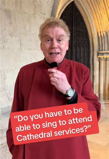Do You Need to Sing to Attend Cathedral Services?