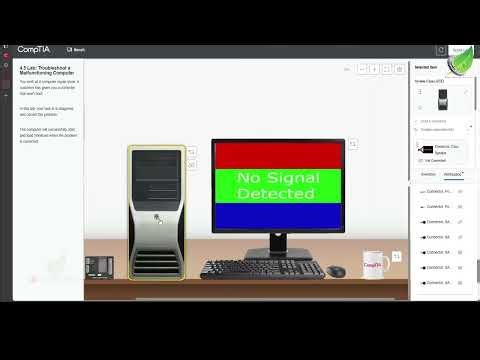 4.5 Lab Troubleshoot a Malfunctioning Computer