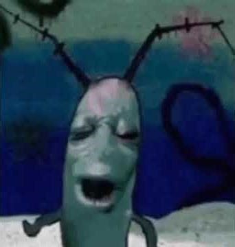 plankton screams #memes #scary #horror #funny