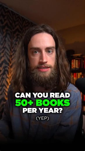 JoshReadsBooks📚 on Instagram: "Can you read 50+ books in a year? Yea probably. (Stick around for the twist) #bookstagram #bookrecs #reading"