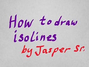 How to draw isolines