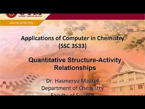 Quantitative Structure Activity Relationship (QSAR)
