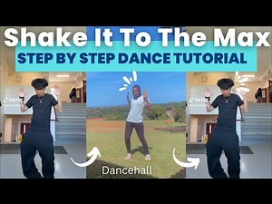Shake It to the Max Dance Tutorial | Step-By-Step | Beginner Friendly