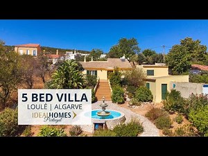 Faro, Algarve - 5 Bedroom Villa with an Annex for sale in São Brás de Alportel!