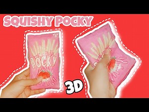 Tutorial Membuat Squishy Paper Pocky🌟