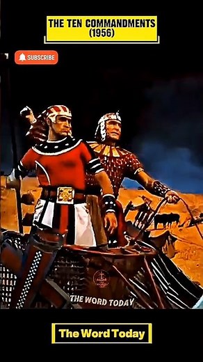 The Red Sea #movie1956 #classiccinema #charltonheston #thetencommandments #moses #viral #pharaoh