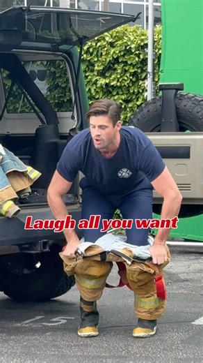 Practice makes perfect! Slow equals smooth and smooth equals fast! That’s how you make it look practiced like muscle memory… I had fun with this one!Watch Fires of Love now only on Vigloo!!!#verticaldrama #verticalshorts #acting #film #romance #fireman #firefighter #genzsoap | Cayman Cardiff