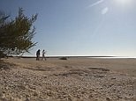 Take a stroll along Shell Beach which part of Shark Bay | Daily Mail Online