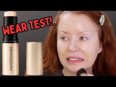 NEW BARE MINERALS LUMINOUS SKIN TINT STICK REVIEW + WEAR TEST