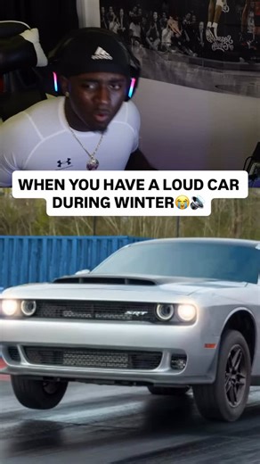bank on Instagram: "i be cold asl inside my car bro😂💯🏎️, follow @dxposit @notdxposit #reels #cars #musclecars #funny #explore"