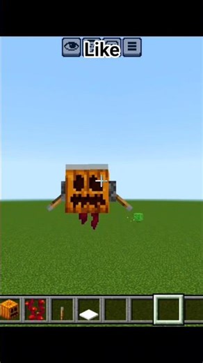 minecraft flying pumpkin 🎃 #minecraft #minecraftgameplay #trending #gaming #sorts #tips #tutorial