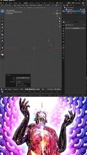 Blender Beginner VS Professional #blender #3danimation #blender3d #blendertutorial #3d