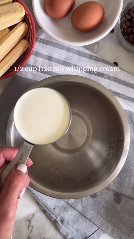 Manuela Mazzocco on Instagram: "✨ Italian Tiramisu’✨ As promised, here is the full video recipe for the most iconic and irresistible Italian dessert made with layers of rich and silky mascarpone cream and espresso-soaked savoiardi cookies, all in the same drool-worthy spoonful ❤️ Happy Valentine’s Day 😘 Note: you can simply use gluten free cookies to make this tiramisu #glutenfree 🙌🏻 INGREDIENTS * 4 egg yolks * 2/3 cup (130gr) sugar * 1/2 teaspoon vanilla extract * 16 oz (450gr) mascarpone ch