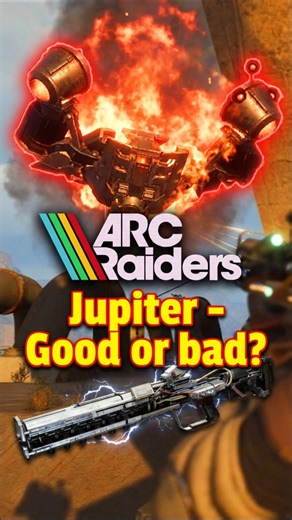 Jupiter is versatile weapon. Arc raiders gun showcase part 2 #ArcRaiders #JohnRaider #games #gaming