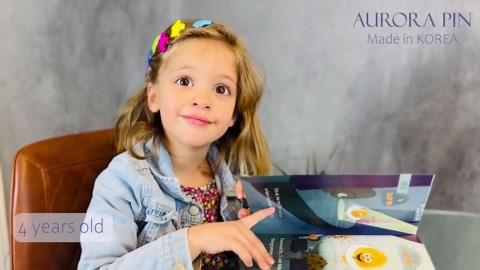 Set of 36 Hair Balls & Hair Barrettes for Girls - Colorful Hair Barrettes for Little Girls Aged 2+ - Plastic Self-Hinge Bows & Elastic Bubble Hair Ties in Assorted Colors - Made in Korea