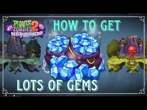 How to get gems EASY in PvZ 2: Reflourished 2025 New Trick Farm