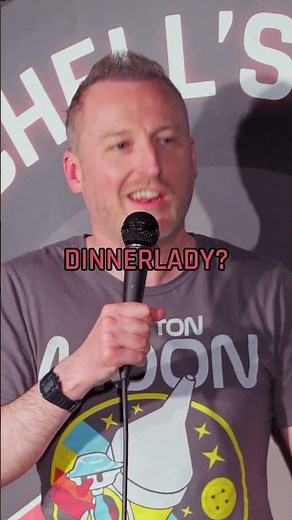 Chef vs dinner lady 🤣 #standupcomedy #edinburghfringe #scotland #stuartmitchell