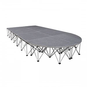 IntelliStage Lightweight 12'x6' Catwalk/Runway Portable Stage