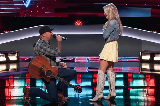Firefighter proposes on “The Voice” stage after audition: 'The only thing I'd change is your last name'“”