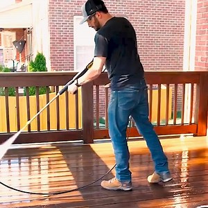 229K views · 209 reactions | Old Dirty Deck looks NEW Again! Guy cleans and refinishes a deck, and the transformation is awesome! | Fix This Build That | Facebook