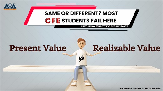 Still confused between Present Value and Realizable Value? You’re not alone, and this confusion shows up in exams, audits, and even real-world financial analysis. In this 7-minute explainer, Puneet Sir breaks down the difference in the simplest way possible, with examples that actually make sense — especially for CFE students. If there’s any other concept you want us to explain clearly — accounting, audit, fraud, or compliance — 👇 drop it in the comments and we’ll cover it in detail. #CFE #CIA 