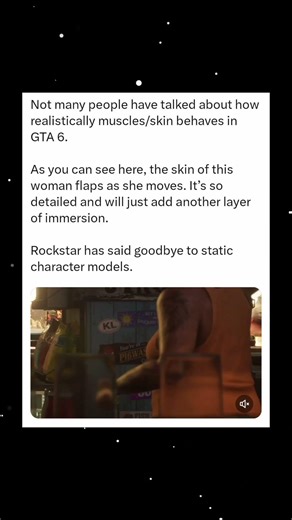 GTA 6 Showcases Hyper-Realistic Muscle and Skin Physics for Next-Level Immersion