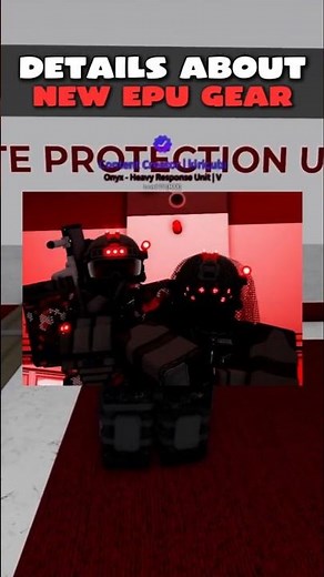 Asylum life epu gear details #asylumlife #stonehavencountyasylum #asylumlifeepu #roblox